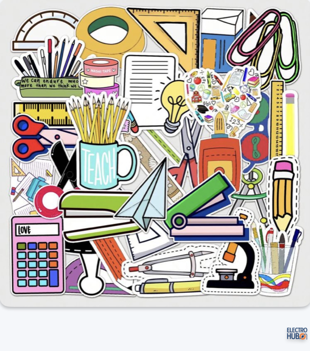 Autocollant ( En détails, 3 pièces / vente)